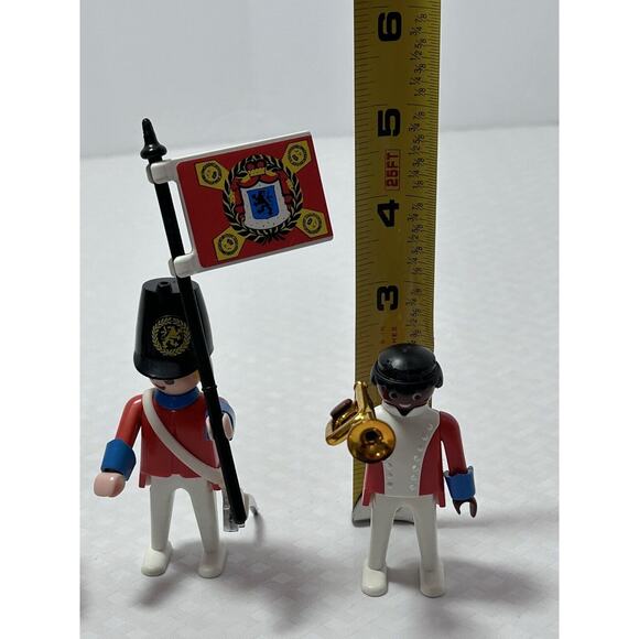 Set of 4 Vintage Geobra 1974 Soldiers, Figures - Picture 9 of 10